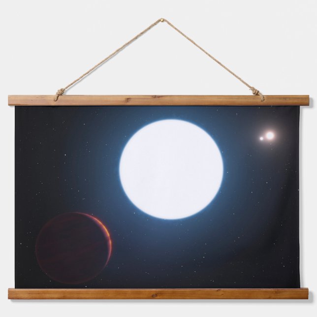 The Triple Star System Hd 131399 Hanging Tapestry (Front)