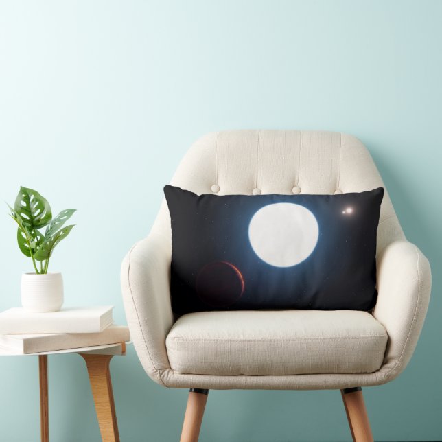 The Triple Star System Hd 131399 Lumbar Pillow (Chair)