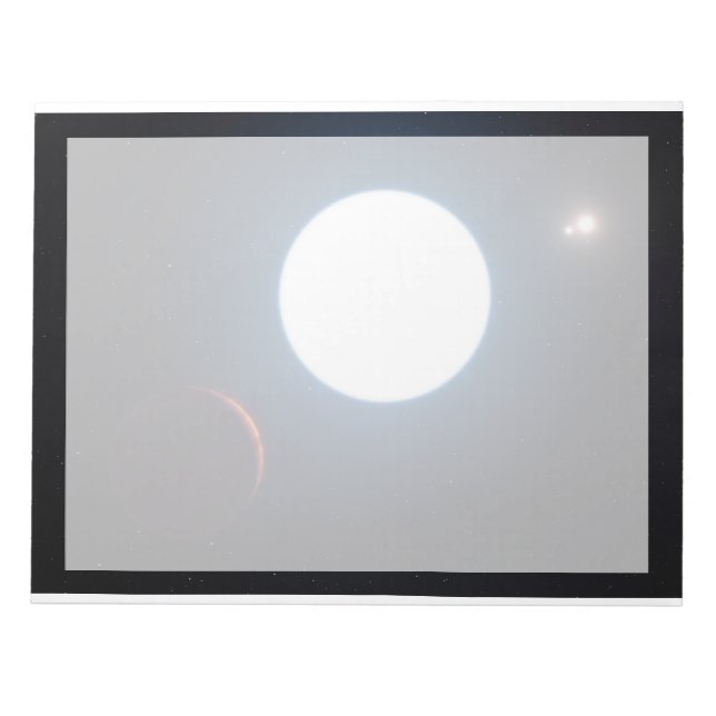 The Triple Star System Hd 131399 Notepad (Front)