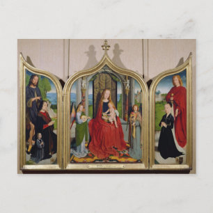 The Triptych of the Sedano Family, c.1495-98 Postcard