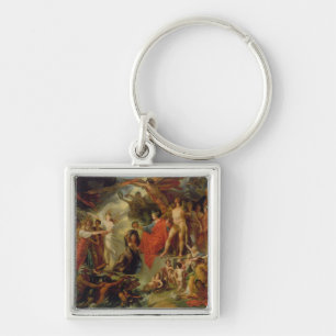 The Triumph of Civilization, c.1794-98 Keychain