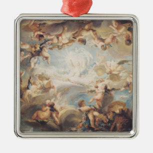 The Triumph of Cupid over all the Gods, 1752 Metal Ornament