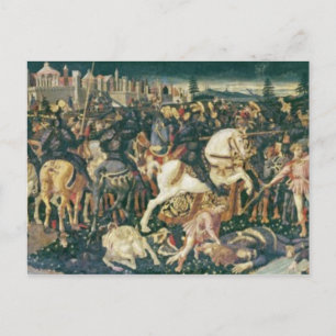 The Triumph of David and Saul, c.1445-55 Postcard