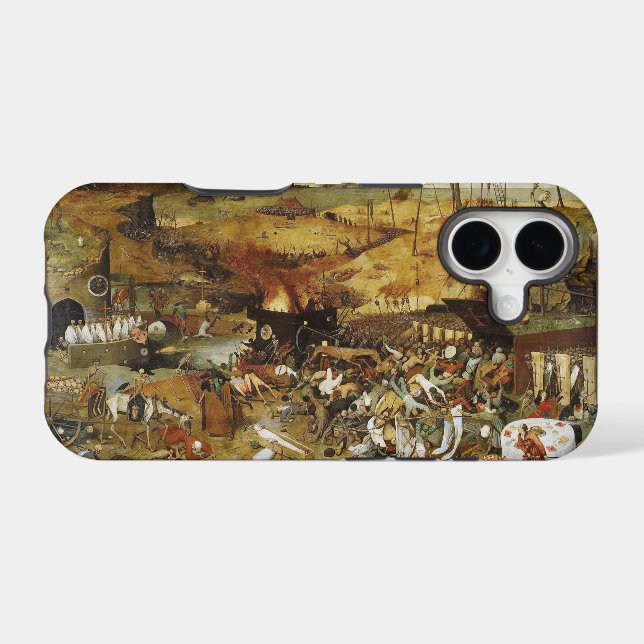 The Triumph of Death Brueghel iPhone 17 Case (Back (Horizontal))