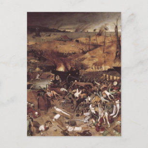 The Triumph of Death by Peter Bruegel Postcard
