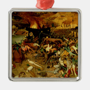 The Triumph of Death, c.1562 (oil on panel) Metal Ornament