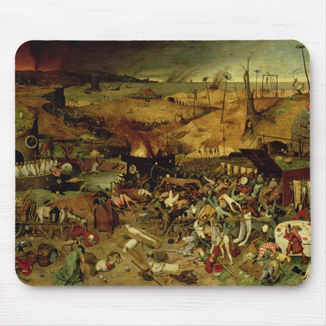 The Triumph of Death, c.1562 (oil on panel) Mouse Pad (Front)