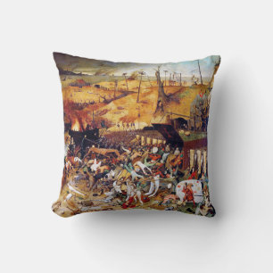The Triumph of Death, Pieter Bruegel Throw Pillow