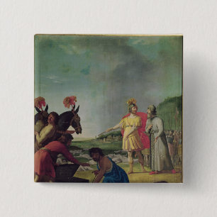 The Triumph of Judas Maccabeus 2 Inch Square Button
