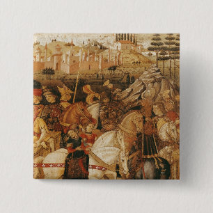 The Triumph of Julius Caesar 2 Inch Square Button