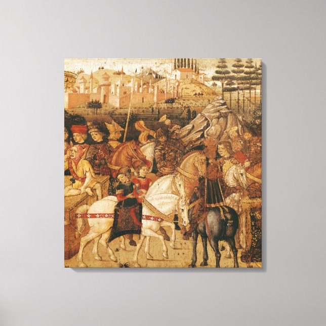 The Triumph of Julius Caesar Canvas Print (Front)