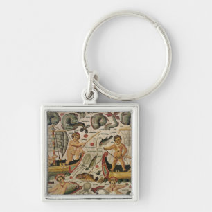 The Triumph of Neptune and Amphitrite Keychain