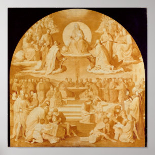 The Triumph of Religion in the Arts, before 1840 Poster