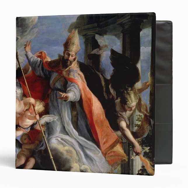 The Triumph of St. Augustine  1664 Binder (Front/Inside)