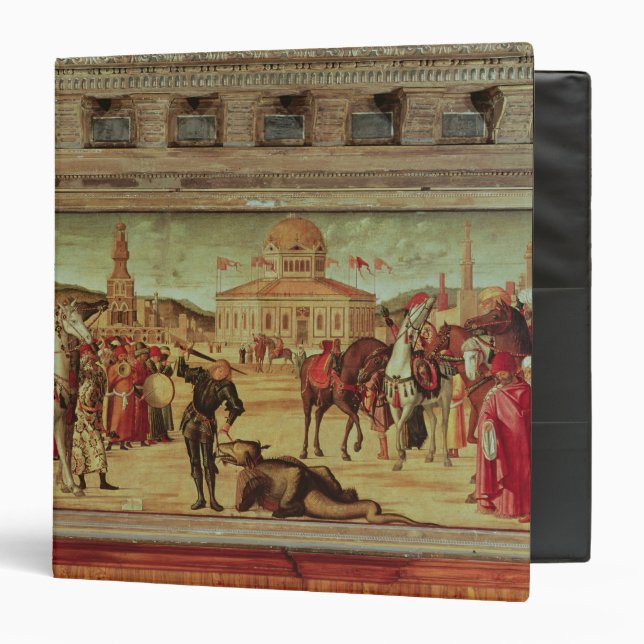 The Triumph of St. George, 1501-7 Binder (Front/Inside)