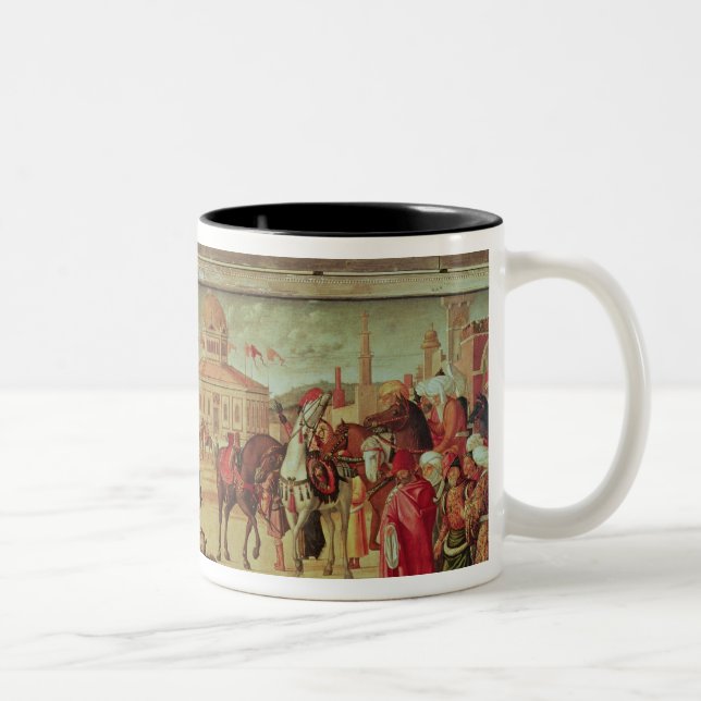 The Triumph of St. George, 1501-7 Two-Tone Coffee Mug (Right)