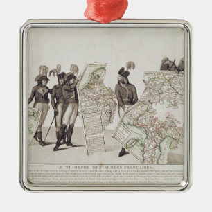 The Triumph of the French Armies Metal Ornament