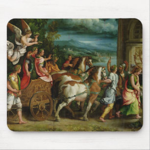 The Triumph of Titus and Vespasian, c.1537 Mouse Pad