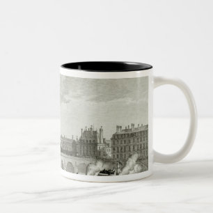 The Triumph of Voltaire Two-Tone Coffee Mug