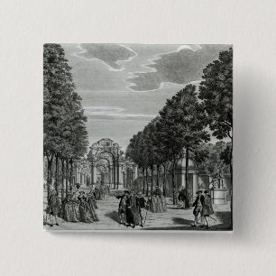 The Triumphal Arches, Handel's Statue in the South 2 Inch Square Button
