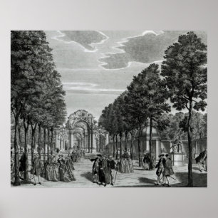 The Triumphal Arches, Handel's Statue in the South Poster