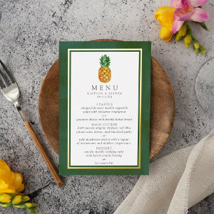 The Tropical Pineapple Wedding Collection Real