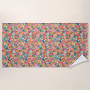 The Tropics Are A Feeling, Not Just A Place Beach Towel