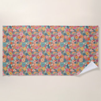 The Tropics Are A Feeling, Not Just A Place Beach Towel