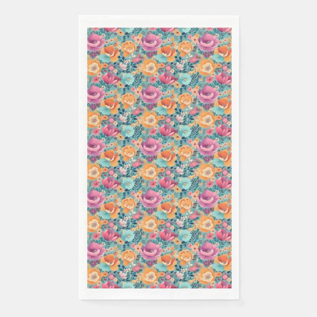 The Tropics Help Shed Life’s Worries Napkin (Front)