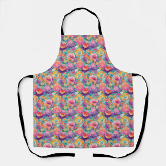 The Tropics Teach You To Go With The Flow Apron