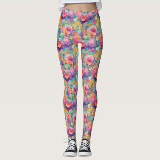 The Tropics Teach You To Go With The Flow Leggings