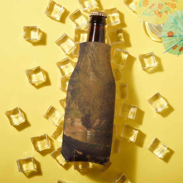 The Trout Pool (1870) Artwork -  Bottle Cooler (In Situ Summer)