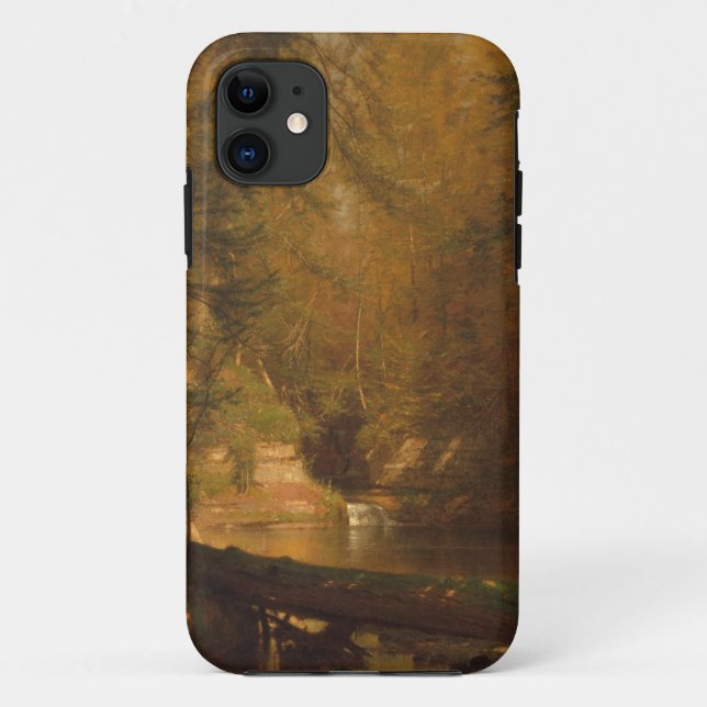 The Trout Pool (1870) Artwork - iPhone 11 Case (Back)