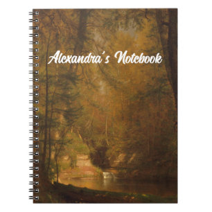 The Trout Pool (1870) Artwork - Notebook