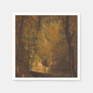 The Trout Pool (1870) Artwork - Paper Napkin