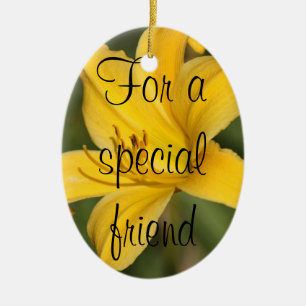 The True Meaning of Friendship (1 Corinthians 13) Ceramic Ornament