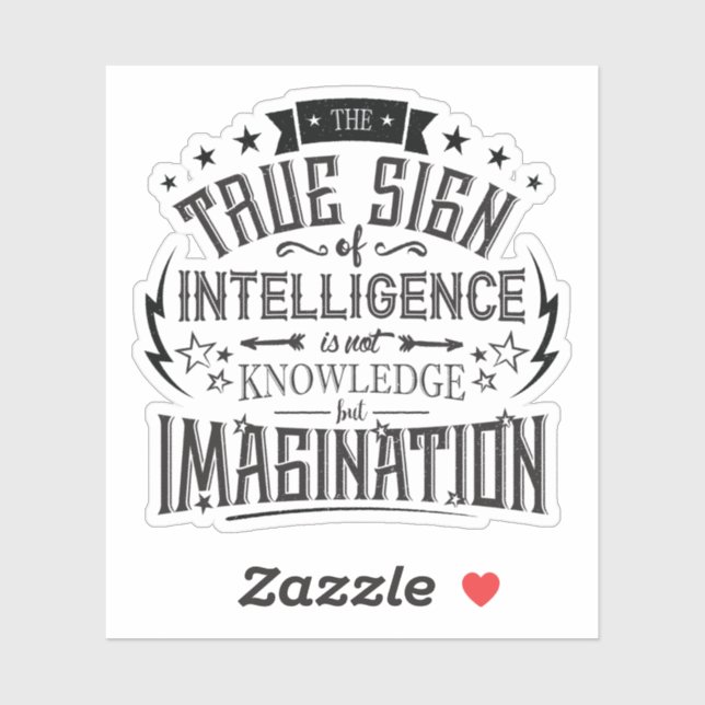 The True Sign Of Intelligence (Sheet)