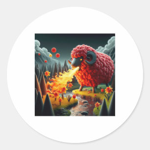 The Truth About The Welsh Dragon Sticker