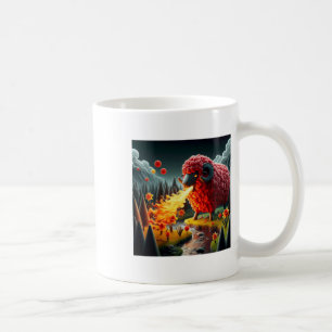 The Truth About The Welsh Dragon Sticker  Coffee Mug