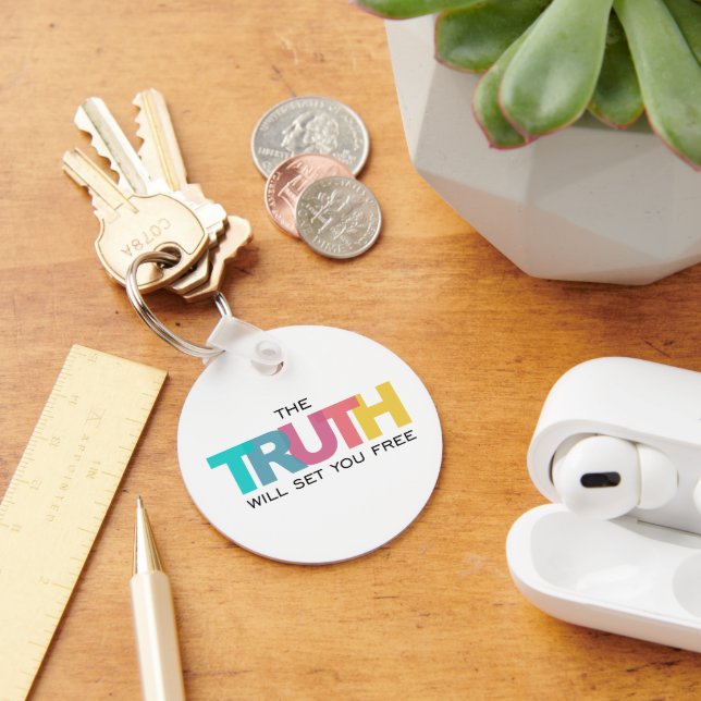 The Truth will set you Free Keychain (Desk)