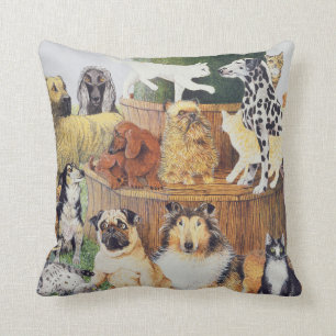 The Trysting tree Throw Pillow