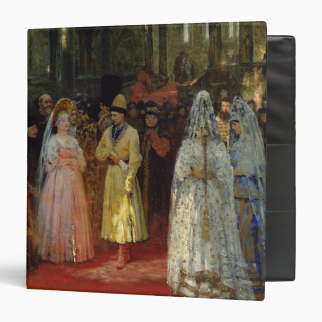 The Tsar choosing a Bride, c.1886 Binder (Front/Inside)