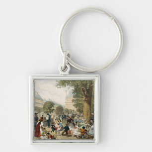 The Tuileries, 1856 Keychain