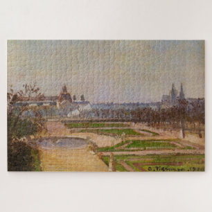 The Tuileries and the Louvre (1900) by Pissarro Jigsaw Puzzle
