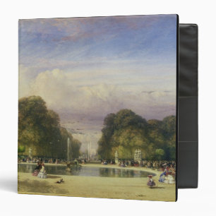 The Tuileries Gardens, with the Arc de Triomphe in Binder