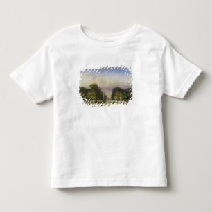 The Tuileries Gardens, with the Arc de Triomphe in Toddler T-shirt