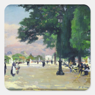 The Tuileries Square Sticker