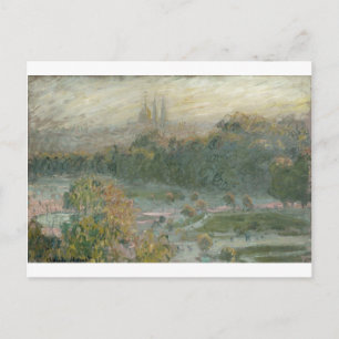The Tuileries. Study (1876) Postcard