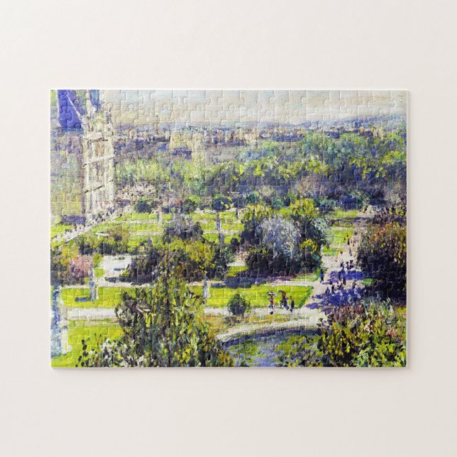 The Tuileries study  Claude Monet Jigsaw Puzzle (Horizontal)