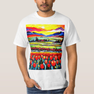The Tulip Fields 3 T-Shirt